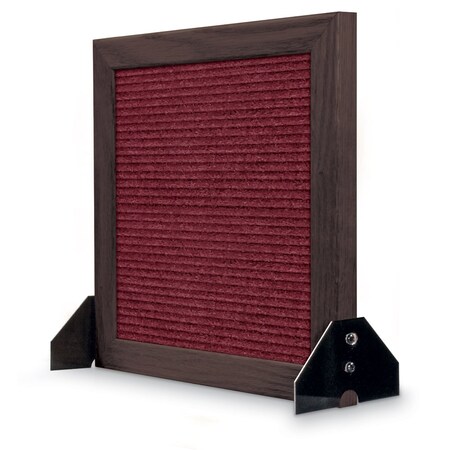 United Visual Products Indoor Enclosed Combo Board, 48"x36", Bronze Frame/White Porc & Amethyst UVCB4836BZ-WHTPORC-AMETHY